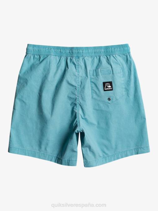 delfinio azul shorts taxer 17 con cintura elástica D6T4D1378 hombres Quiksilver