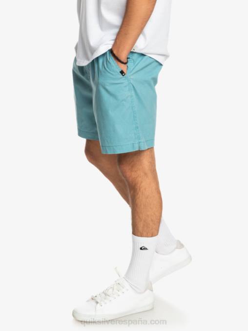 delfinio azul shorts taxer 17 con cintura elástica D6T4D1378 hombres Quiksilver