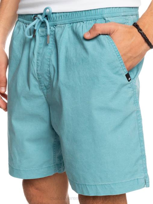 delfinio azul shorts taxer 17 con cintura elástica D6T4D1378 hombres Quiksilver