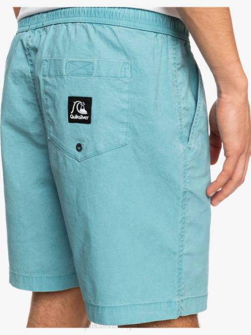 delfinio azul shorts taxer 17 con cintura elástica D6T4D1378 hombres Quiksilver