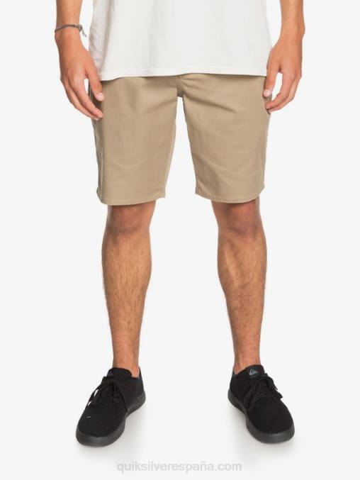 madera de olmo shorts chinos con bolsillos elásticos 20 de daily union D6T4D1315 hombres Quiksilver
