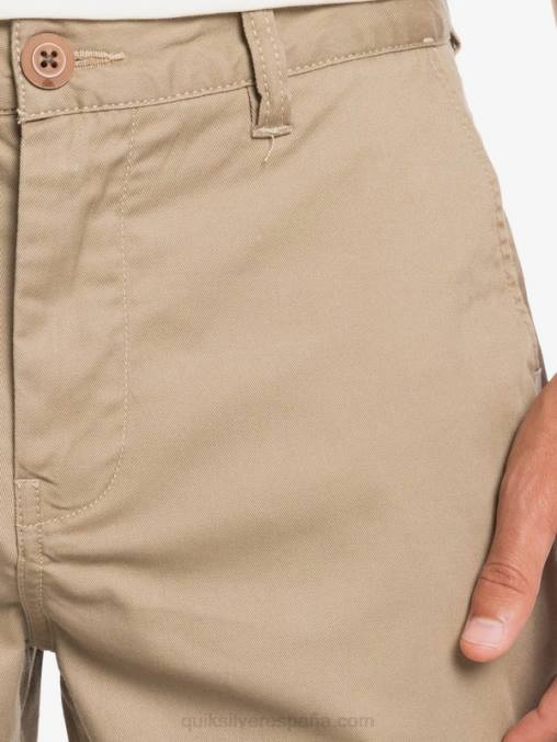 madera de olmo shorts chinos con bolsillos elásticos 20 de daily union D6T4D1315 hombres Quiksilver