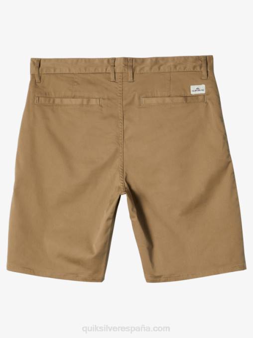 madera de olmo shorts chinos elásticos daily union 20 D6T4D854 hombres Quiksilver