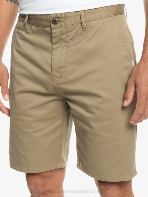 madera de olmo shorts chinos elásticos daily union 20 D6T4D854 hombres Quiksilver