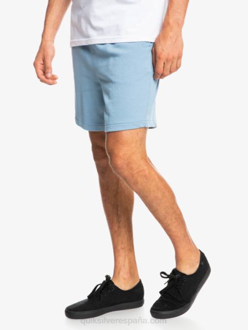 mezclilla desteñida shorts de chándal orgánicos essentials 19 D6T4D1661 hombres Quiksilver