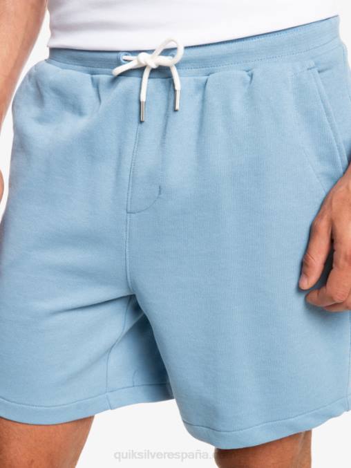 mezclilla desteñida shorts de chándal orgánicos essentials 19 D6T4D1661 hombres Quiksilver