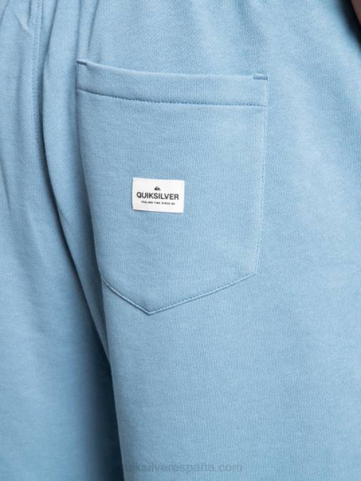 mezclilla desteñida shorts de chándal orgánicos essentials 19 D6T4D1661 hombres Quiksilver