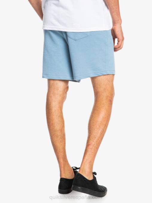 mezclilla desteñida shorts de chándal orgánicos essentials 19 D6T4D1661 hombres Quiksilver