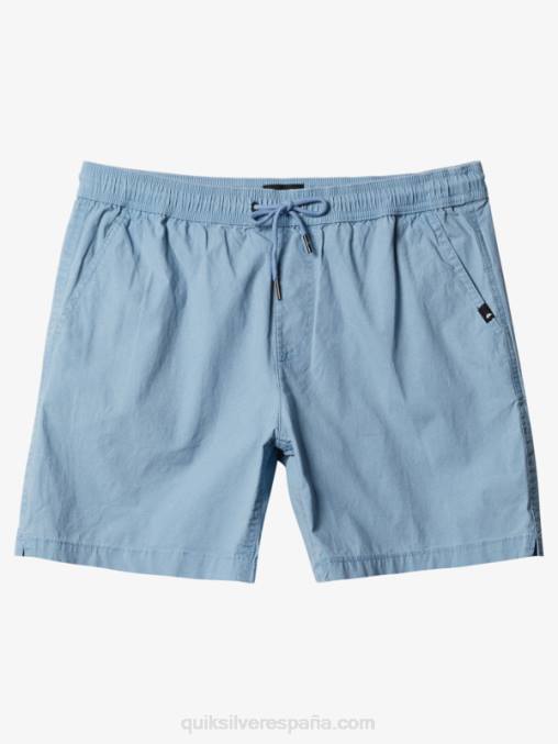 mezclilla desteñida shorts taxer 17 con cintura elástica D6T4D1379 hombres Quiksilver