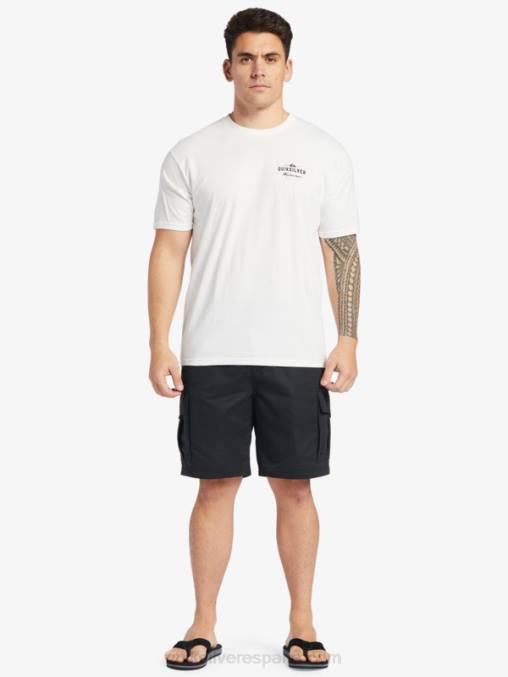 negro Pantalones cortos Waterman Maldive Atoll Cargo 20 D6T4D785 hombres Quiksilver