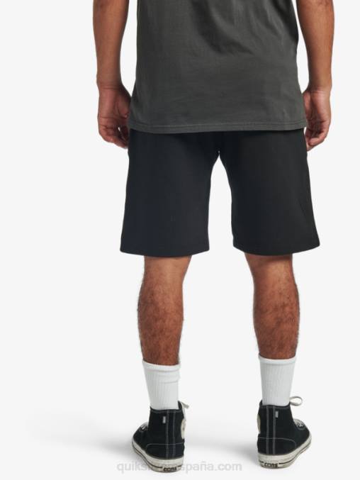 negro pantalones cortos de leyendas locales D6T4D1883 hombres Quiksilver x Peanuts