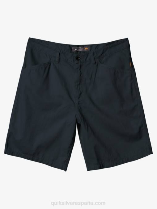 negro pantalones cortos de mesa waterman 20 D6T4D836 hombres Quiksilver