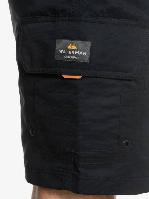 negro shorts cargo waterman maldive 20 D6T4D1727 hombres Quiksilver