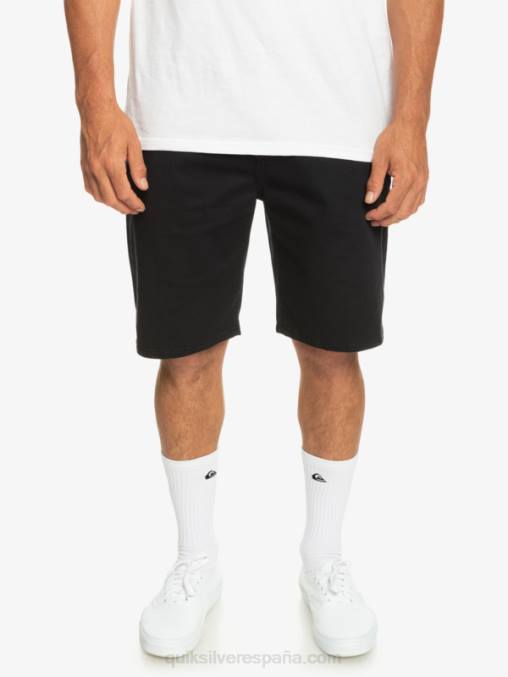 negro shorts chinos elásticos daily union 20 D6T4D856 hombres Quiksilver