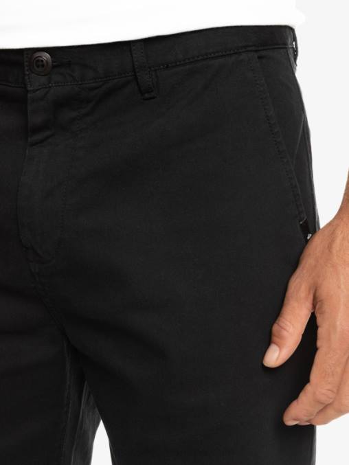 negro shorts chinos elásticos daily union 20 D6T4D856 hombres Quiksilver