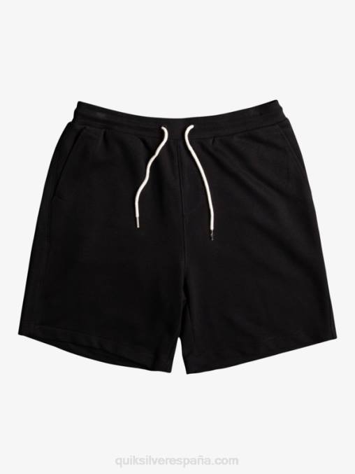 negro shorts de chándal orgánicos essentials 19 D6T4D1660 hombres Quiksilver