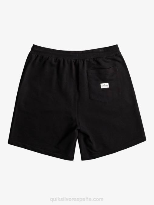 negro shorts de chándal orgánicos essentials 19 D6T4D1660 hombres Quiksilver