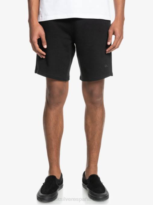 negro shorts de chándal orgánicos essentials 19 D6T4D1660 hombres Quiksilver