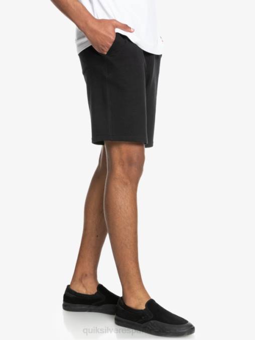 negro shorts de chándal orgánicos essentials 19 D6T4D1660 hombres Quiksilver