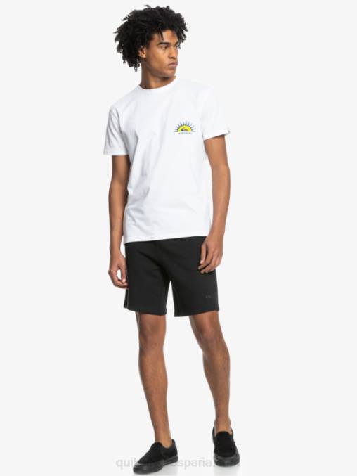 negro shorts de chándal orgánicos essentials 19 D6T4D1660 hombres Quiksilver