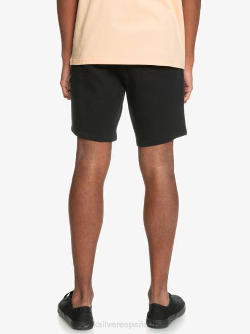 negro shorts de chándal orgánicos essentials 19 D6T4D1660 hombres Quiksilver