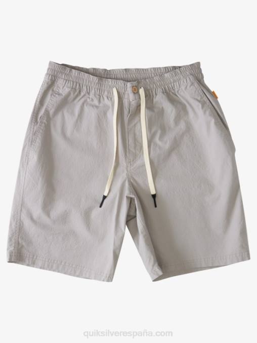 pedernal gris Waterman después de pantalones cortos de surf D6T4D1576 hombres Quiksilver