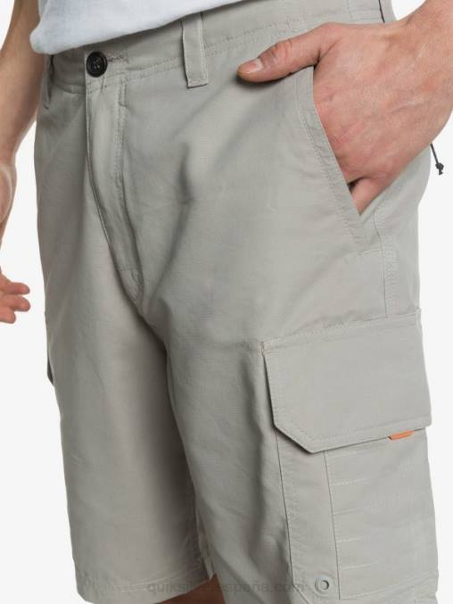 pedernal gris shorts cargo waterman maldive 20 D6T4D1728 hombres Quiksilver
