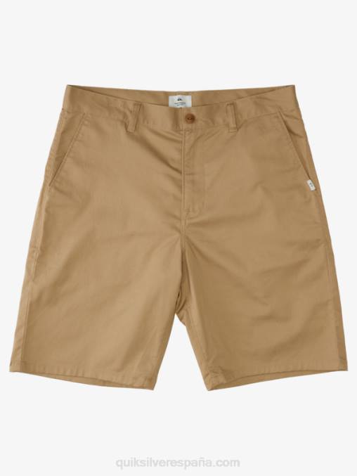playa shorts chinos con escudo 21 D6T4D1275 hombres Quiksilver