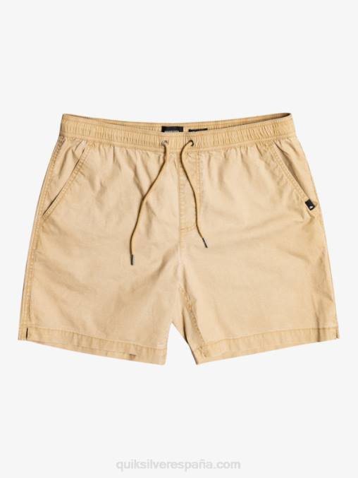 playa shorts taxer 17 con cintura elástica D6T4D1376 hombres Quiksilver