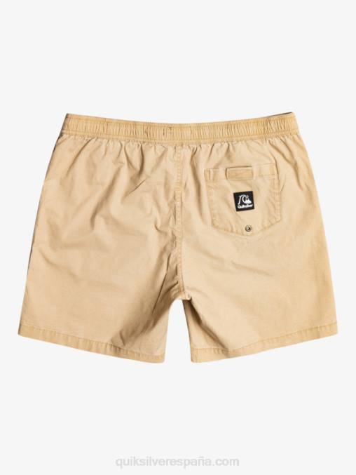 playa shorts taxer 17 con cintura elástica D6T4D1376 hombres Quiksilver