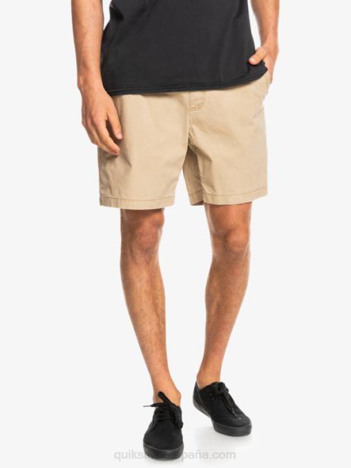 playa shorts taxer 17 con cintura elástica D6T4D1376 hombres Quiksilver
