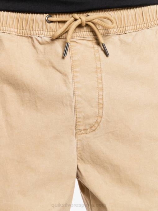playa shorts taxer 17 con cintura elástica D6T4D1376 hombres Quiksilver
