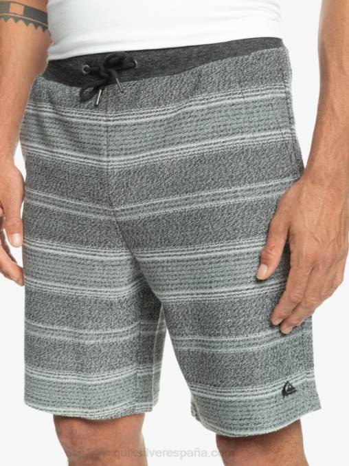 raya otway negra grandes pantalones cortos de chándal otway D6T4D329 hombres Quiksilver
