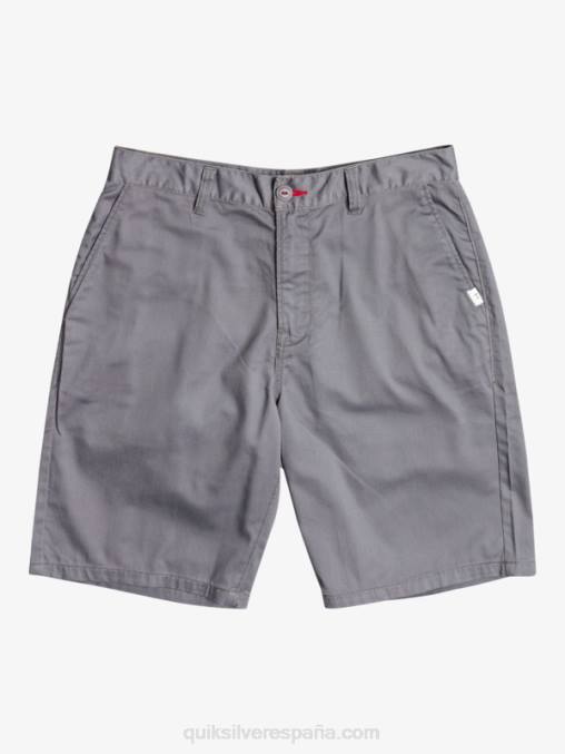 sombra tranquila shorts chinos con escudo 21 D6T4D1276 hombres Quiksilver