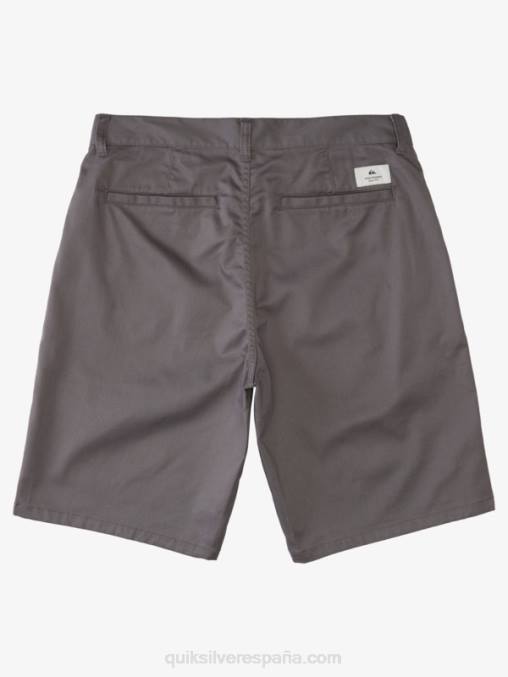 sombra tranquila shorts chinos con escudo 21 D6T4D1276 hombres Quiksilver