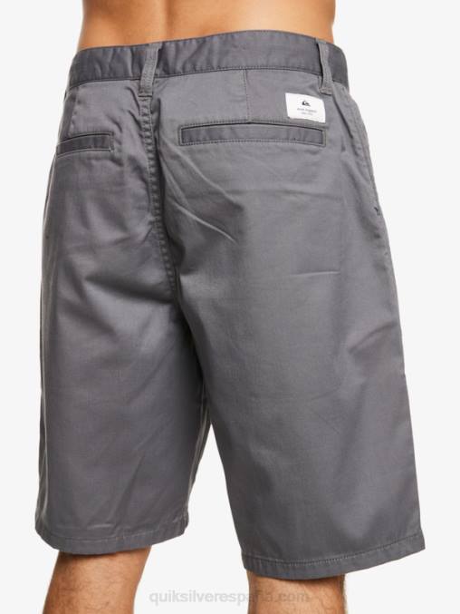 sombra tranquila shorts chinos con escudo 21 D6T4D1276 hombres Quiksilver