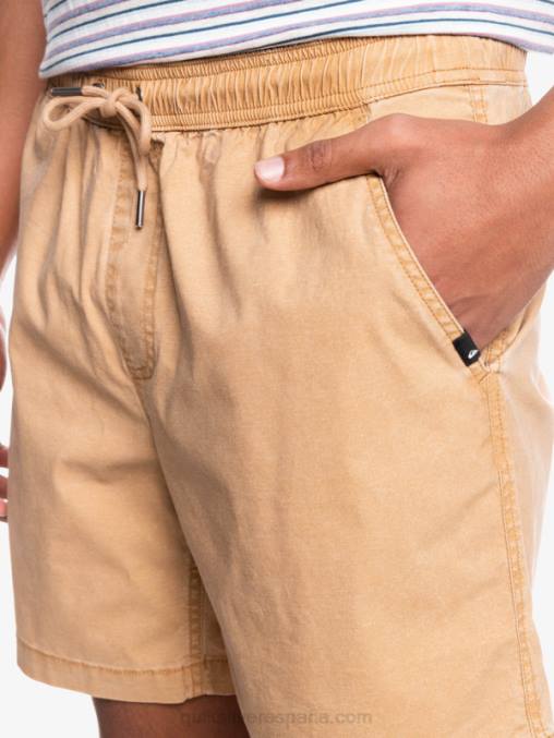 tanino shorts taxer 17 con cintura elástica D6T4D1377 hombres Quiksilver