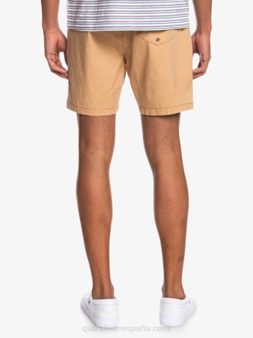 tanino shorts taxer 17 con cintura elástica D6T4D1377 hombres Quiksilver
