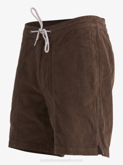 tierra oscura shorts de pana Waterman Cordy D6T4D875 hombres Quiksilver