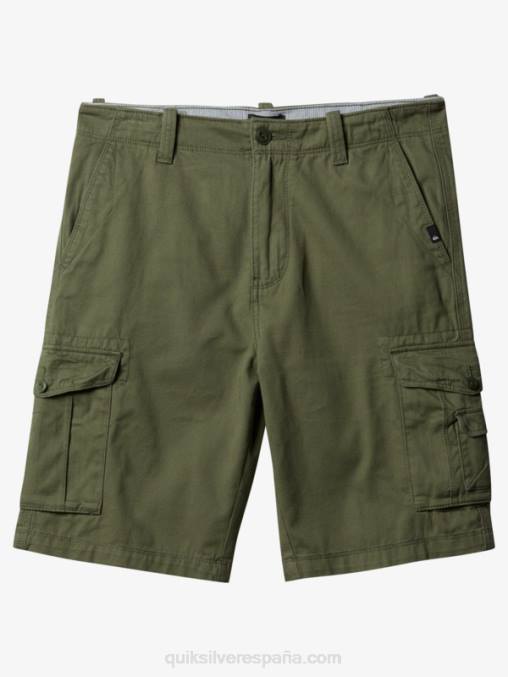 trébol de cuatro hojas shorts cargo batalla crucial 21 D6T4D1523 hombres Quiksilver