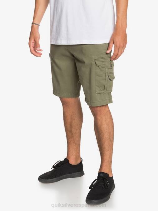 trébol de cuatro hojas shorts cargo batalla crucial 21 D6T4D1523 hombres Quiksilver