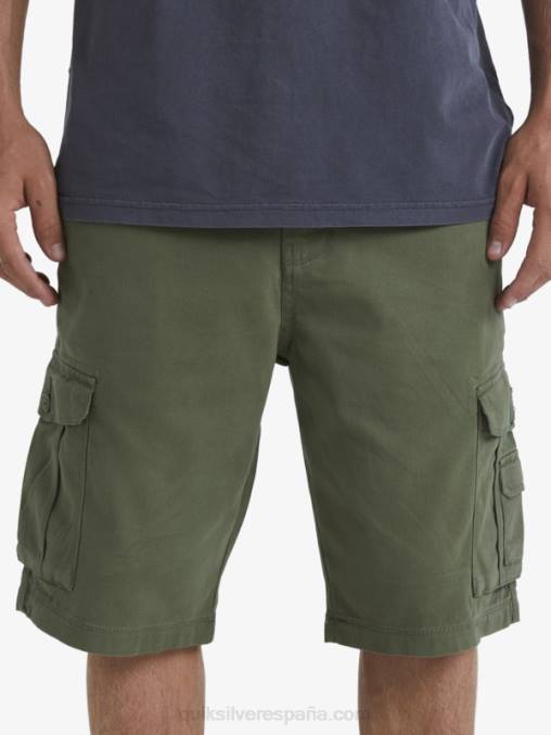 trébol de cuatro hojas shorts cargo de batalla crucial D6T4D954 hombres Quiksilver