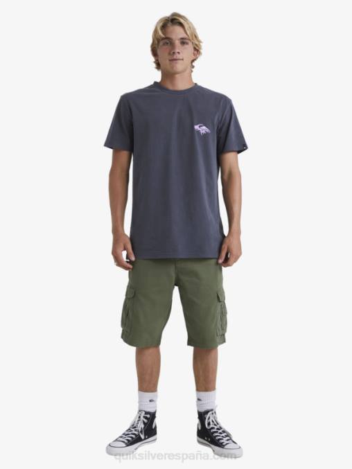 trébol de cuatro hojas shorts cargo de batalla crucial D6T4D954 hombres Quiksilver