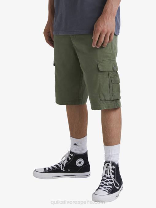 trébol de cuatro hojas shorts cargo de batalla crucial D6T4D954 hombres Quiksilver