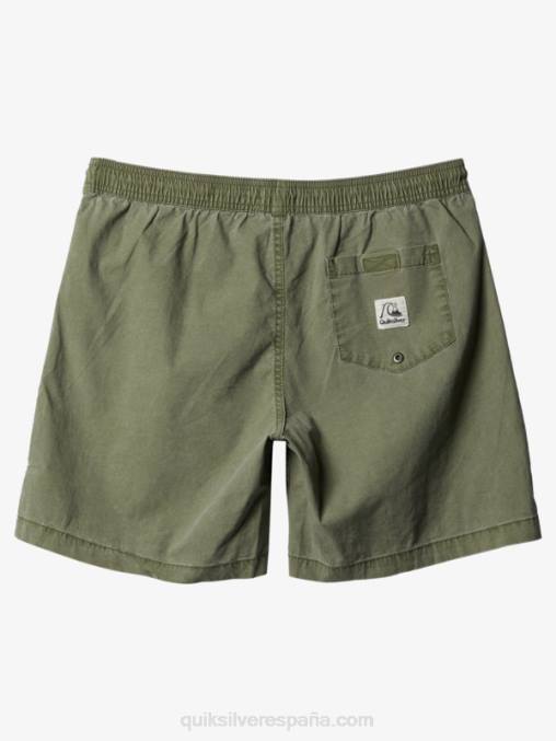 trébol de cuatro hojas shorts taxer 17 con cintura elástica D6T4D1380 hombres Quiksilver