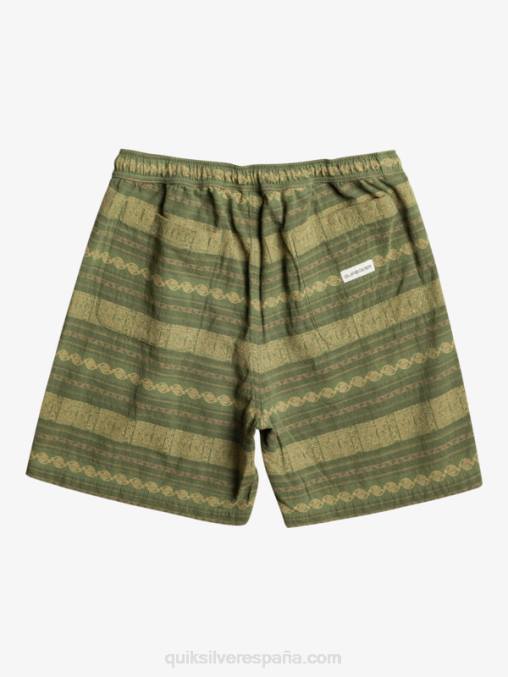 trébol de cuatro hojas taxer jacquar pantalones cortos taxer en jacquard D6T4D422 hombres Quiksilver