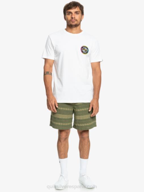 trébol de cuatro hojas taxer jacquar pantalones cortos taxer en jacquard D6T4D422 hombres Quiksilver