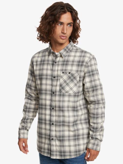 Hatton puerta de hierro camisa de manga larga D6T4D1560 hombres Quiksilver
