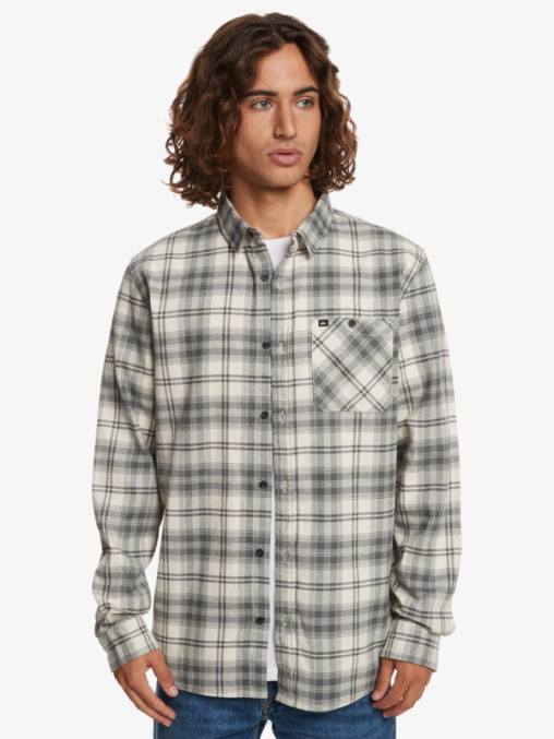 Hatton puerta de hierro camisa de manga larga D6T4D1560 hombres Quiksilver