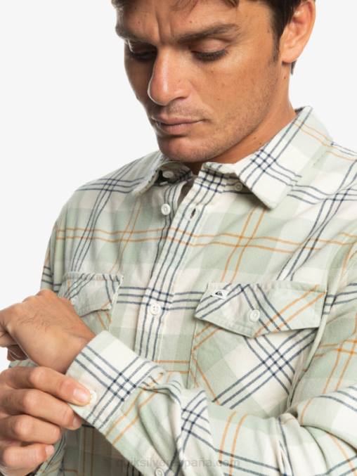 Liebre de salvia del desierto camisa harelaw stretch manga larga D6T4D1510 hombres Quiksilver